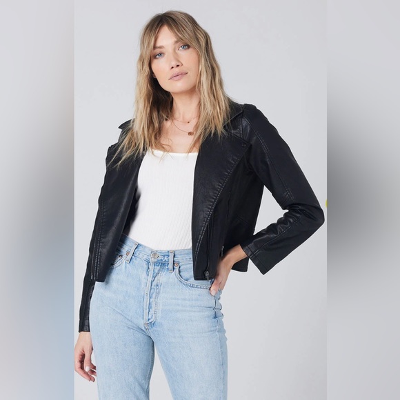 Saltwater Luxe Faux Leather Jacket - Picture 4 of 5